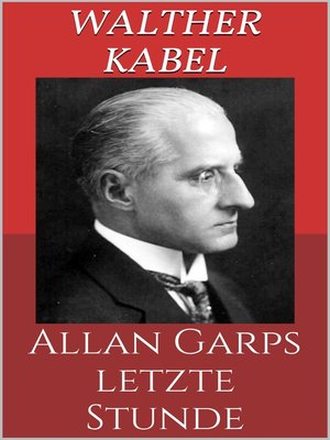 cover image of Allan Garps letzte Stunde